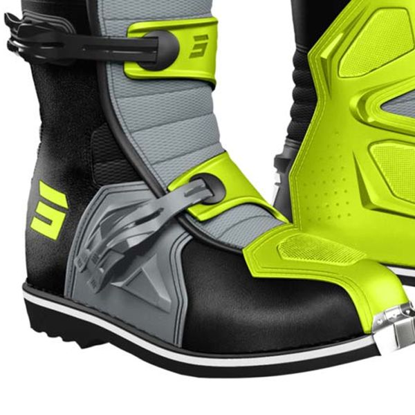 SHOT Race 2 Black Grey Neon Yellow