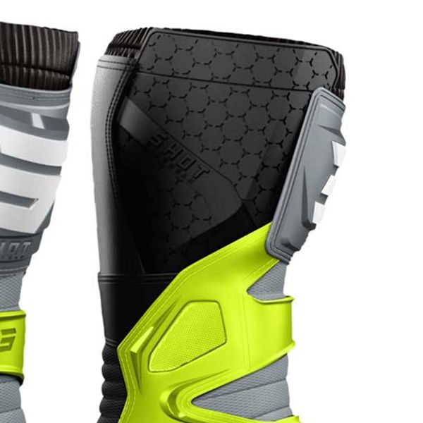 SHOT Race 2 Black Grey Neon Yellow