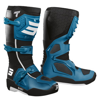 Bottes Cross SHOT Race 4 Blue