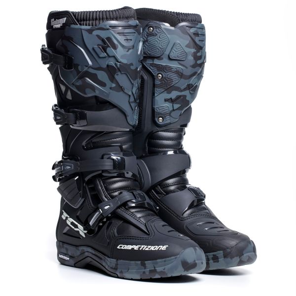 Bottes Cross TCX Comp Evo 2 Michelin Black Camo