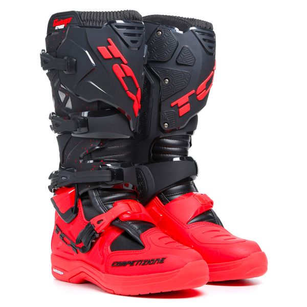 Bottes Cross TCX Comp Evo 2 Michelin Black Red
