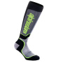 Chaussettes Cross Alpinestars MX Plus Socks Black Grey Yellow Fluo