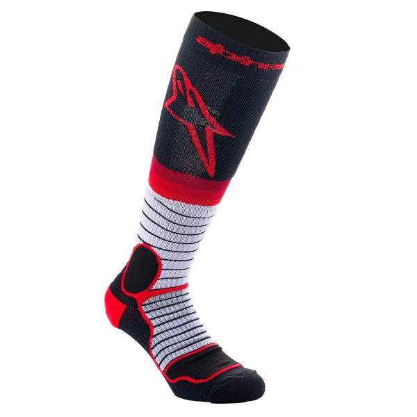Chaussettes Cross Alpinestars MX Pro Socks Black Grey Red Chaussettes Cross Alpinestars MX Pro Socks Black Grey Red