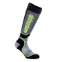 Chaussettes Cross Alpinestars Youth MX Plus Black Grey Yellow Fluo