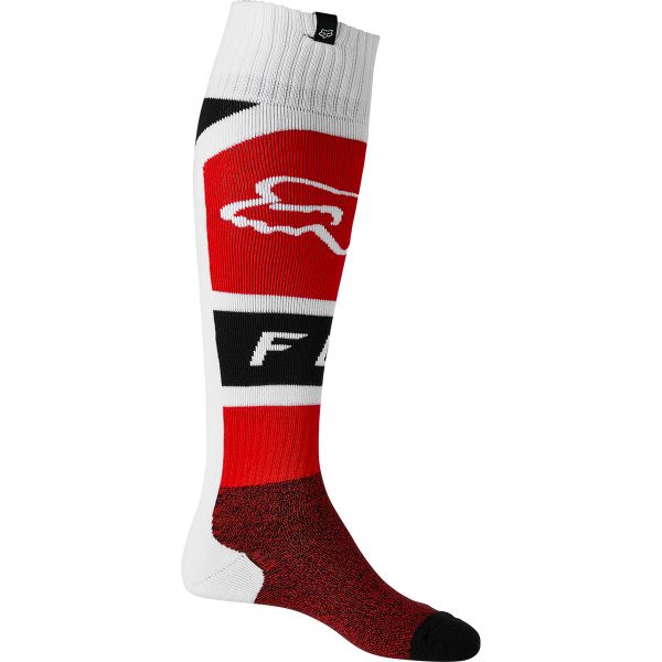Chaussettes Cross FOX Lux Fri Thin Sock Fluo Red
