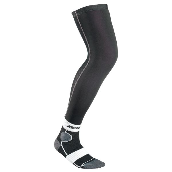 Chaussettes cross Kenny MX Leg Black Warmer Au Meilleur Prix 