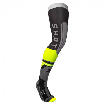 CHAUSSETTES MOTO HAUTE SIXS SPEED, YELLOW - semc.pro