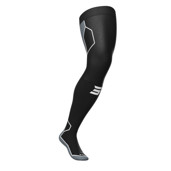 Chaussettes Cross SHOT Chaussettes Mx Knee Brace Line Black