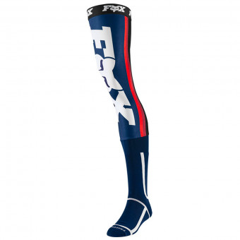 Chaussettes Cross FOX Linc Knee Brace Sock Navy Red Chaussettes Cross FOX Linc Knee Brace Sock Navy Red