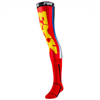 Chaussettes Cross FOX Linc Knee Brace Sock Red Yellow Chaussettes Cross FOX Linc Knee Brace Sock Red Yellow