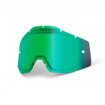 100% Double Ecran Ventile Masques Racecraft 2 - Accuri 2 - Strata 2