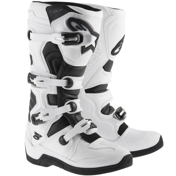 Bottes Cross Alpinestars TECH 5 White