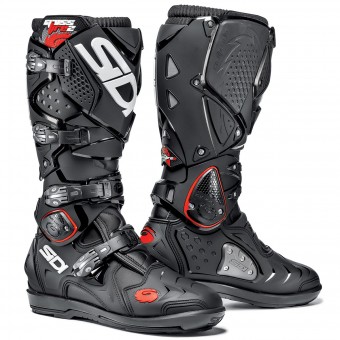 Bottes Cross SIDI Crossfire 2 SRS Black Bottes Cross SIDI Crossfire 2 SRS Black