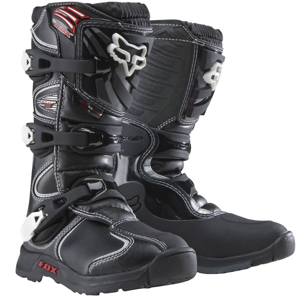 Bottes Cross FOX Comp Kid - Black