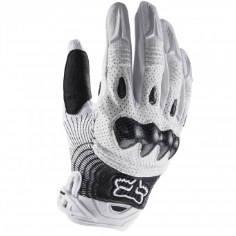 Gants Cross FOX Bomber White Black