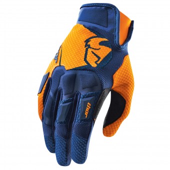 Gants Cross Thor Flow Navy Orange