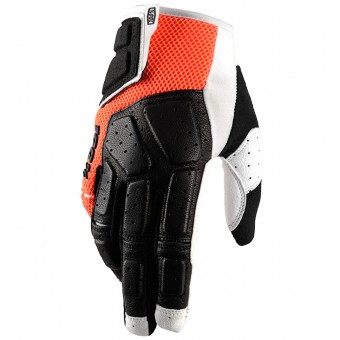 Gants Cross 100% Simi Orange Gants Cross 100% Simi Orange