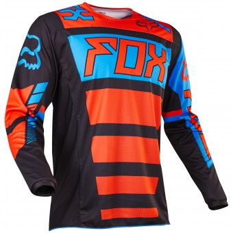 Maillot Cross FOX 180 Falcon Black Orange 016