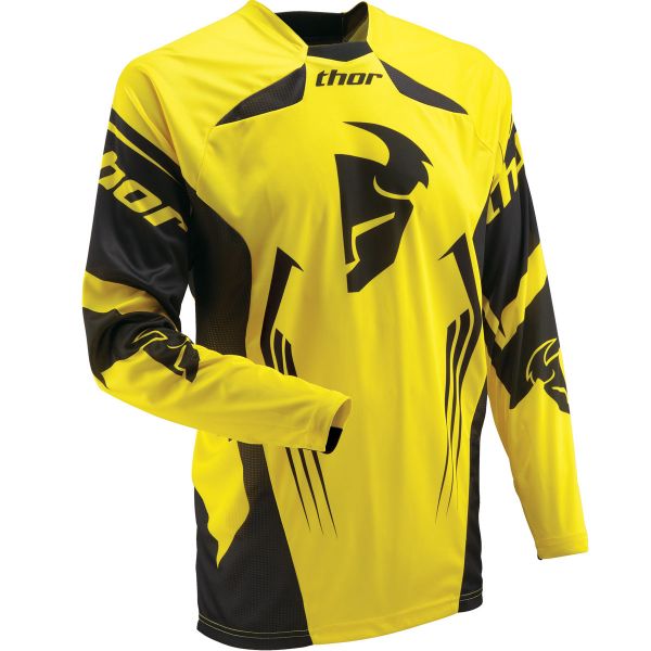 Maillot Cross Thor Core Solid Yellow Jersey