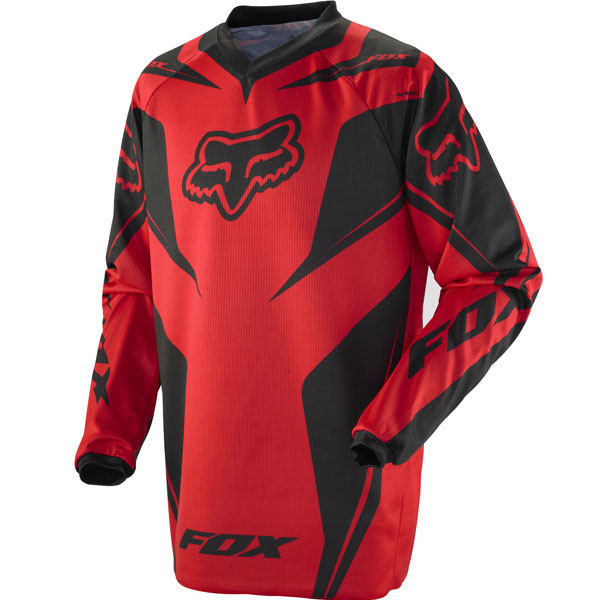 Maillot Cross FOX HC 180 Race Black Red