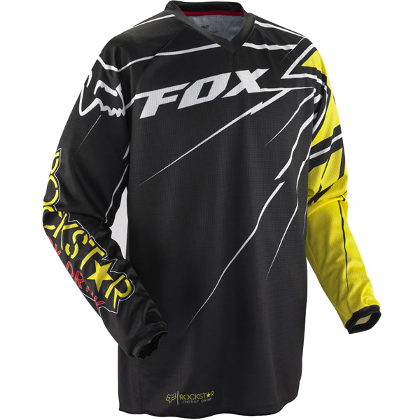 Maillot Cross FOX HC 180 Rockstar Kid Black Yellow