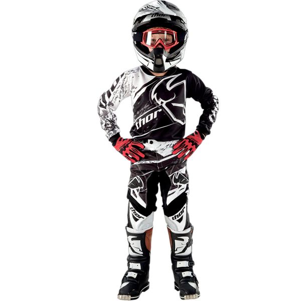Thor Phase Splatter Black Jersey Enfant