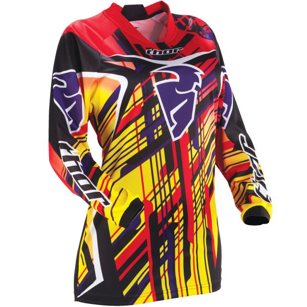 Maillot Cross Thor Phase Stix Yellow Jersey