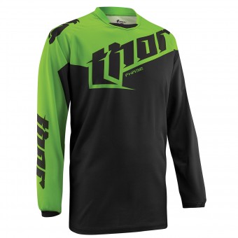 Maillot Cross Thor Phase Tilt Green Enfant