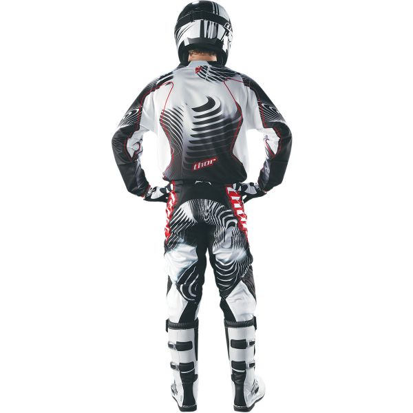 Thor Phase Vented Warp Red Jersey