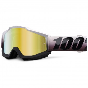 Masque Cross 100% Accuri Invaders Mirror Gold