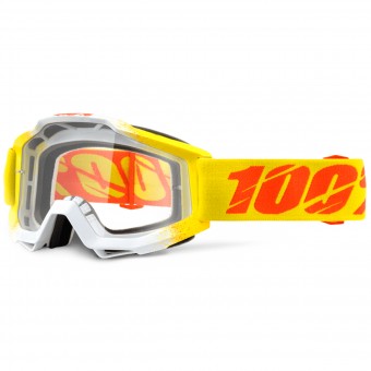 Masque Cross 100% Accuri Zest Clear Lens Masque Cross 100% Accuri Zest Clear Lens