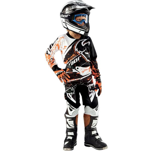 Thor Phase Splatter Orange Pant Enfant