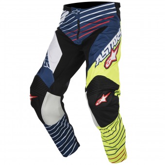 Pantalon Cross Alpinestars Racer Braap Yellow Fluo Blue Pant Pantalon Cross Alpinestars Racer Braap Yellow Fluo Blue Pant