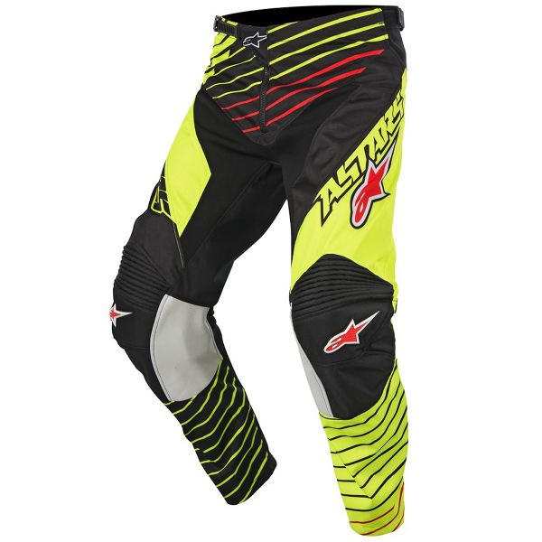 Pantalon Cross Alpinestars Racer Braap Yellow Fluo Pant