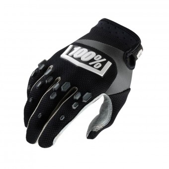 Gants Cross 100% Airmatic Black Enfant Gants Cross 100% Airmatic Black Enfant