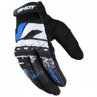 Gants Cross SHOT Drift Blue CE Gants Cross SHOT Drift Blue CE