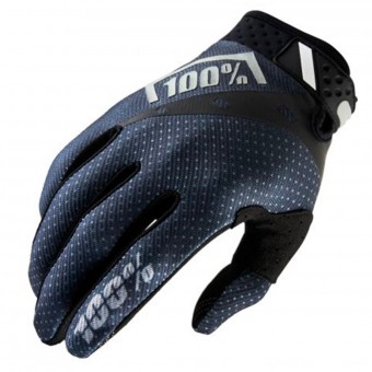 Gants Cross 100% Ridefit Black Gants Cross 100% Ridefit Black