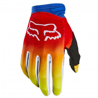 Gants Cross FOX Dirtpaw Fyce Blue Red Enfant Gants Cross FOX Dirtpaw Fyce Blue Red Enfant