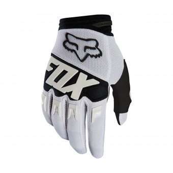 Gants Cross FOX Dirtpaw Race Blanc (008) Gants Cross FOX Dirtpaw Race Blanc (008)