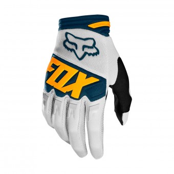 Gants Cross FOX Dirtpaw Race Gris Jaune (097) Gants Cross FOX Dirtpaw Race Gris Jaune (097)