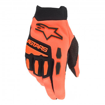 Gants Moto Cross Enduro Alpinestars FULL BORE Jaune Fluo Noir Vente en  Ligne 