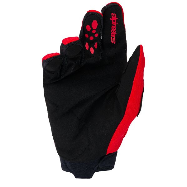 Alpinestars Full Bore V2 Gloves Bright Red Black