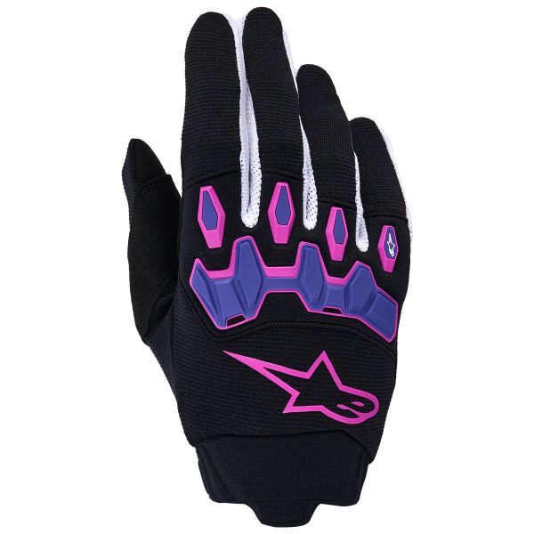 Gants Cross Alpinestars Full Bore V2 Gloves Purple Black