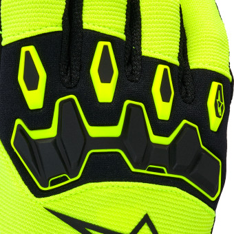 Alpinestars Full Bore V2 Gloves Yellow Fluo Black