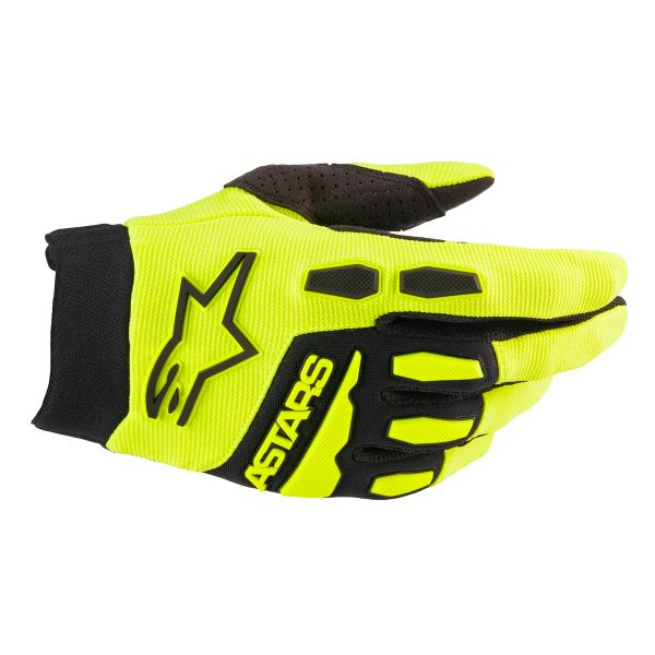 Gants Cross Alpinestars Full Bore Yellow Fluo Black