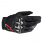 Gants Cross Alpinestars Megawatt Gloves Black Red Fluo
