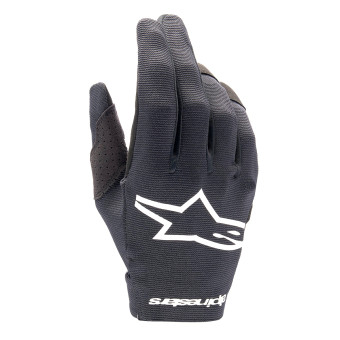 Gants Cross Alpinestars Radar Black White Gants Cross Alpinestars Radar Black White
