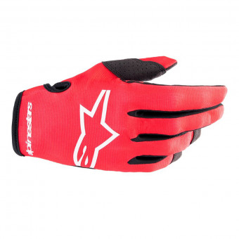 Gants Cross Alpinestars Radar Gloves Mars Red White