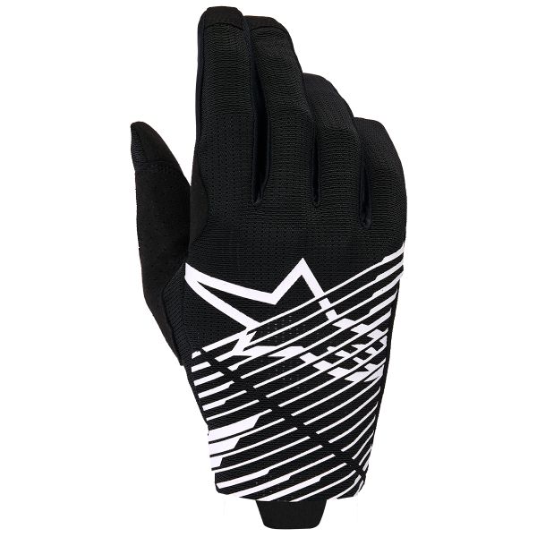 Gants Cross Alpinestars Radar Pro Gloves Black White
