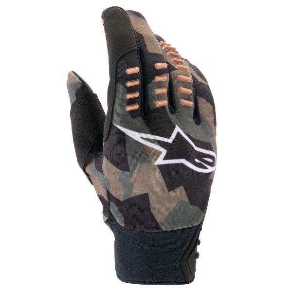 Gants Cross Alpinestars SMX-E Black Camo Sand